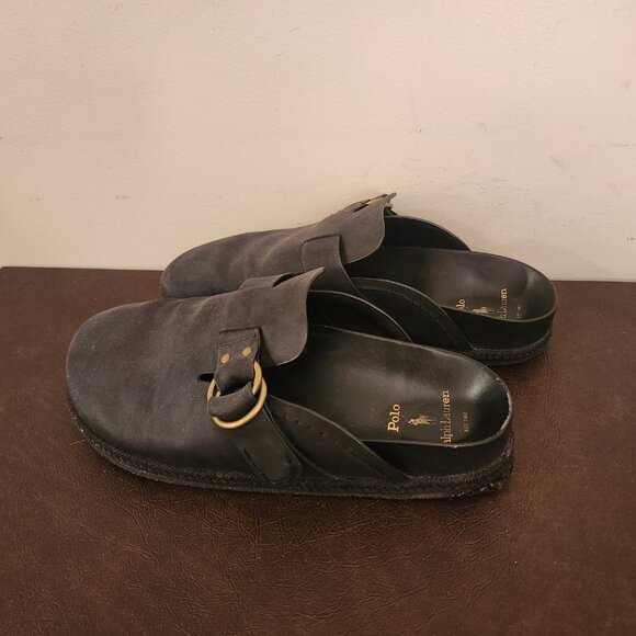 Polo Ralph Lauren Turbach clog sandals in black
